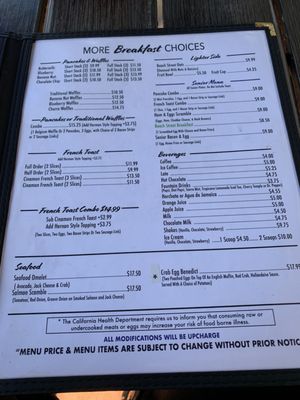 Menu photo 8 The Beach Street Cafe Watsonville, CA Menu photo 8 The Beach Street Cafe Watsonville, CA