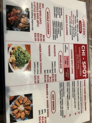 Menu photo 2 Chi Spot Richardson, TX