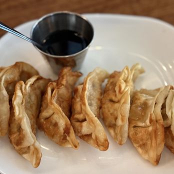 Thai Peacock - 9. Gyoza (7) - Thai Near Me - Portland, Oregon Thai Peacock - 9. Gyoza (7) - Thai Near Me - Portland, Oregon