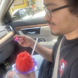 Sticky Lips - Our son had tigers blood. No pic of my cherry bc I was too busy enjoying it!