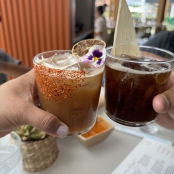 Centrico - Mr. tea margarita & there take on espresso martini.. bit refreshing and delicious. - Mexican Near Me - Anaheim, California