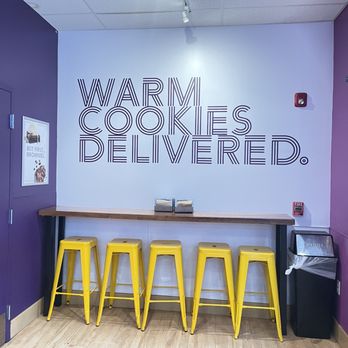 Insomnia Cookies - Interior seating area of Insomnia Cookies - Desserts Near Me - New Haven, Connecticut Insomnia Cookies - Interior seating area of Insomnia Cookies - Desserts Near Me - New Haven, Connecticut