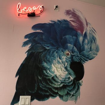 Pomarosa Coffee Shop & Kitchen - Wall art. Besos are kisses! - Venezuelan Near Me - Toronto, Ontario