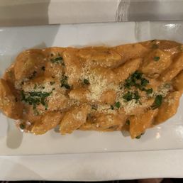 Gnocchi - creamy and comforting. Gnocchi - creamy and comforting.