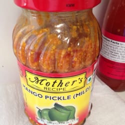 Mother's mango pickle!