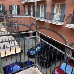 Dauphine Orleans Hotel - The balcony view I paid extra for