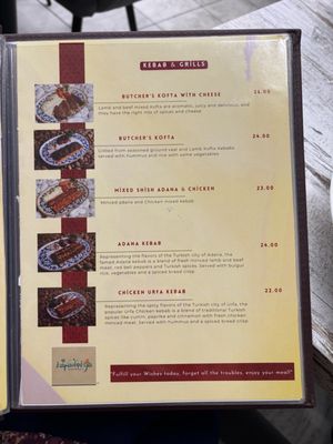 Menu photo 5 Kapadokya Kebab House Burlington, ON