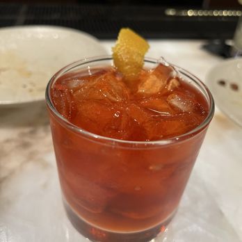 Lira - Special Negroni made by Kyle - New American Near Me - Campbell, California