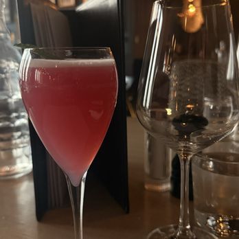 Sophia Steak - Chicago - Lavender blueberry spritz - Steakhouses Near Me - Chicago, Illinois