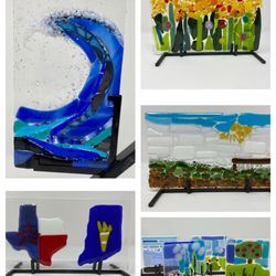 Indy fused glass