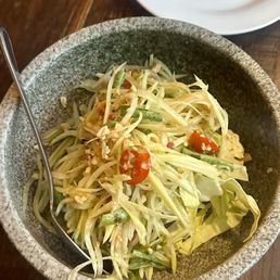 Papaya salad Papaya salad