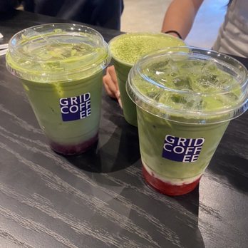 Grid Coffee - blueberry matcha latte, strawberry matcha latte, double matcha latte - Coffee & Tea Near Me - Santa Ana, California Grid Coffee - blueberry matcha latte, strawberry matcha latte, double matcha latte - Coffee & Tea Near Me - Santa Ana, California