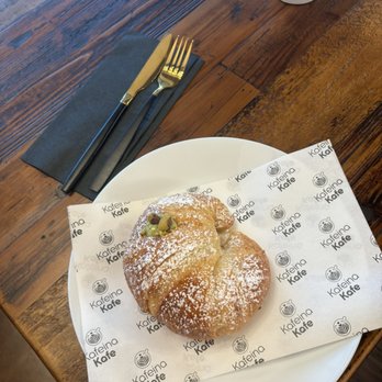 Kafeina Kafe - The pistachio croissant that we snuck without telling our family at home. shhhh-nobody knows! - Coffee & Tea Near Me - Spring, Texas Kafeina Kafe - The pistachio croissant that we snuck without telling our family at home. shhhh-nobody knows! - Coffee & Tea Near Me - Spring, Texas