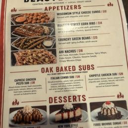 Lazy AI slop menu. Couldn't be bothered to take pictures of the real food. Hard pass.