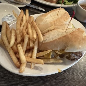 Canlon'S Restaurant - Philly Cheesesteak with French fries - American Near Me - Staten Island, New York Canlon'S Restaurant - Philly Cheesesteak with French fries - American Near Me - Staten Island, New York