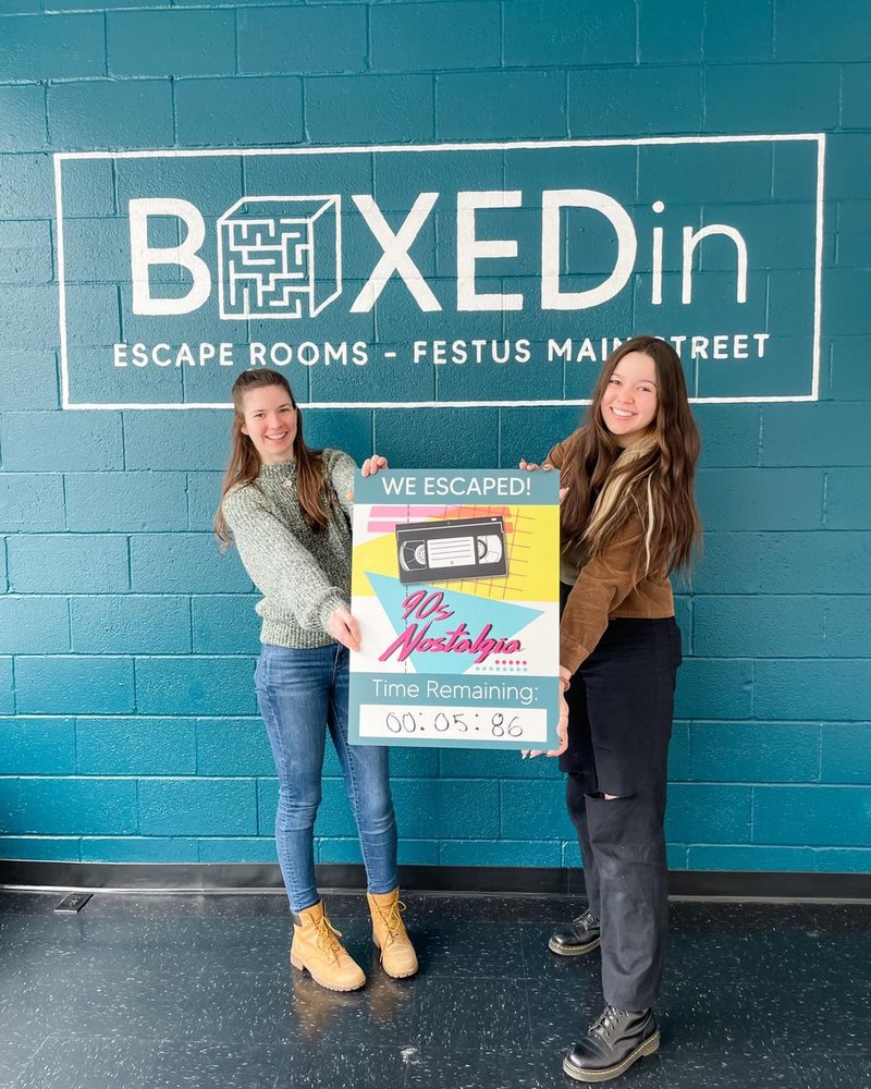 Boxed In Escape Rooms Logo