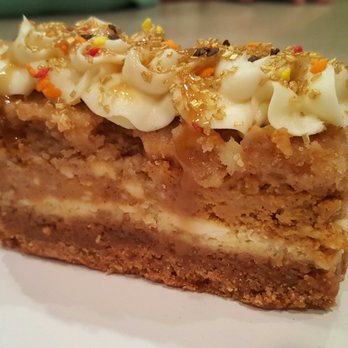 Big View Diner - Pumpkin bar! Seriously unbelievable! Graham cracker crust, pumpkin cheesecake filling, topped with a crunchy but soft strudel! #unreal - Diners Near Me - Charlotte, North Carolina