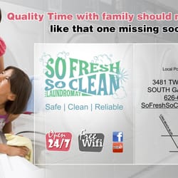 So Fresh So Clean Coin Laundry - Washing is a family affair...