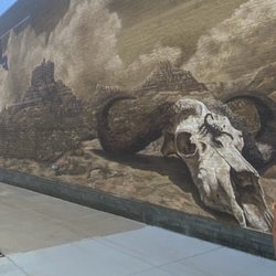 Desert Skull Mural