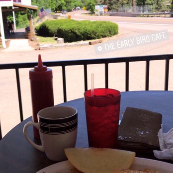 Early Bird Cafe - Half stack of the "stacked" biscuits and gravy! My favorite here! - American Near Me - Pine, Arizona