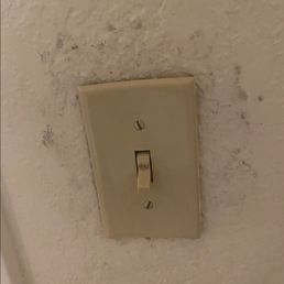 Mold growth after 24 hours clearly a known issue as it was clean and appears to have been painted over. Mold growth after 24 hours clearly a known issue as it was clean and appears to have been painted over.