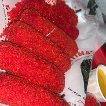 Fatima's Grill - HOT CHETTO Mozzarella cheese sticks - Mediterranean Near Me - Downey, California