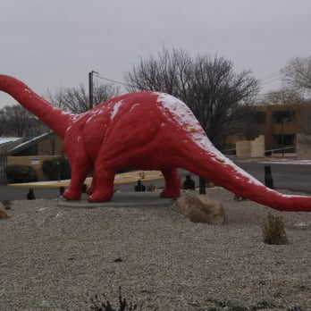 Large Red Dinosaur - ...large red dino! - Landmarks & Historical Buildings Near Me - Albuquerque, New Mexico