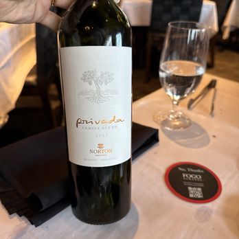 Fogo de Chão - South American wine (half off) - Brazilian Near Me - Towson, Maryland Fogo de Chão - South American wine (half off) - Brazilian Near Me - Towson, Maryland