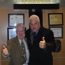 Kay Jewelers - This is Mr Rick Mize(left) a highly recognized Jeweler and friend, his only pleasure is to give you a good deal and sell you Top Quality.