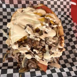Top Gun Steak & Burgers - B52 steak sandwich