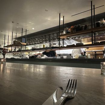 Birdie G's - Inside - POV - seat from the chef's counter - American Near Me - Santa Monica, California Birdie G's - Inside - POV - seat from the chef's counter - American Near Me - Santa Monica, California