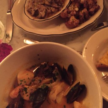 La Fable - Bouillabaisse and scallops - Brasseries Near Me - Rehoboth Beach, Delaware