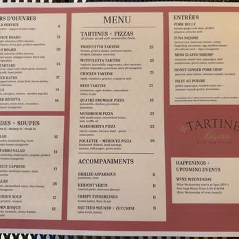 Tartine Bistro - French Near Me - Rocky River, Ohio Tartine Bistro - French Near Me - Rocky River, Ohio