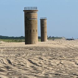 Gordon Pond Beach - WWII bunkers on the beach