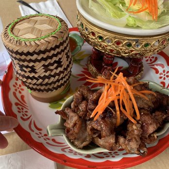 Original Sa-By Thai - Honey bbq pork with sticky rice - Thai Near Me - San Jose, California Original Sa-By Thai - Honey bbq pork with sticky rice - Thai Near Me - San Jose, California