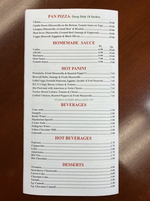 Menu photo 8 Fontana Pizzeria Middle Village, NY
