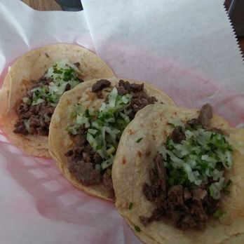 Bruce's Country Kitchen - three tacos on a table - Tacos Near Me - Longs, South Carolina