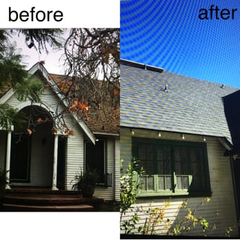 Berry Roofing & Solar - Before and after of my house, love how it turned out! - Roofing Near Me - Riverside, California Berry Roofing & Solar - Before and after of my house, love how it turned out! - Roofing Near Me - Riverside, California
