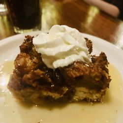 Taylor's Steakhouse - 2/1/26 Bread pudding with bourbon sauce