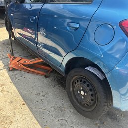 Tire and rim replacement Tire and rim replacement