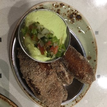 Manna Restaurant - Plantains were delicious, avocado sauce wasn't a favorite - New American Near Me - Castle Rock, Colorado