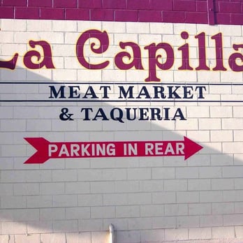 La Capilla Market - a sign on the side of a building - Mexican Near Me - Lodi, California