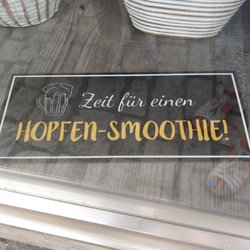 Wanka Tonka - Nach dem Besuch hier gönnt man sich die Zeit für einen Hopfen-Smoothie