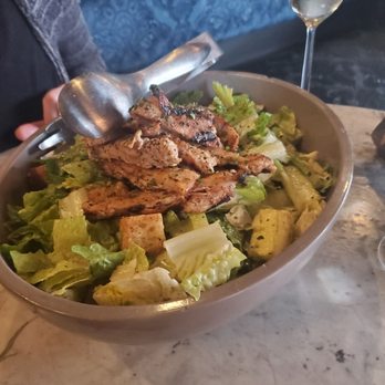 Little Bad Wolf - Huge Caesar salad with chicken! - American Near Me - Chicago, Illinois Little Bad Wolf - Huge Caesar salad with chicken! - American Near Me - Chicago, Illinois