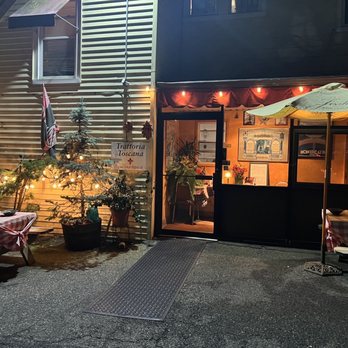 Trattoria Toscana - outside of a restaurant at night - Italian Near Me - Whippany, New Jersey Trattoria Toscana - outside of a restaurant at night - Italian Near Me - Whippany, New Jersey