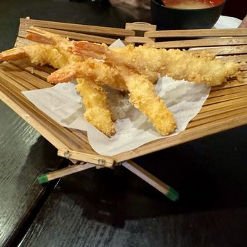 Yuki Sushi Bar - 05.18.24 Single Entree - Shrimp Tempura - Sushi Bars Near Me - Cameron Park, California
