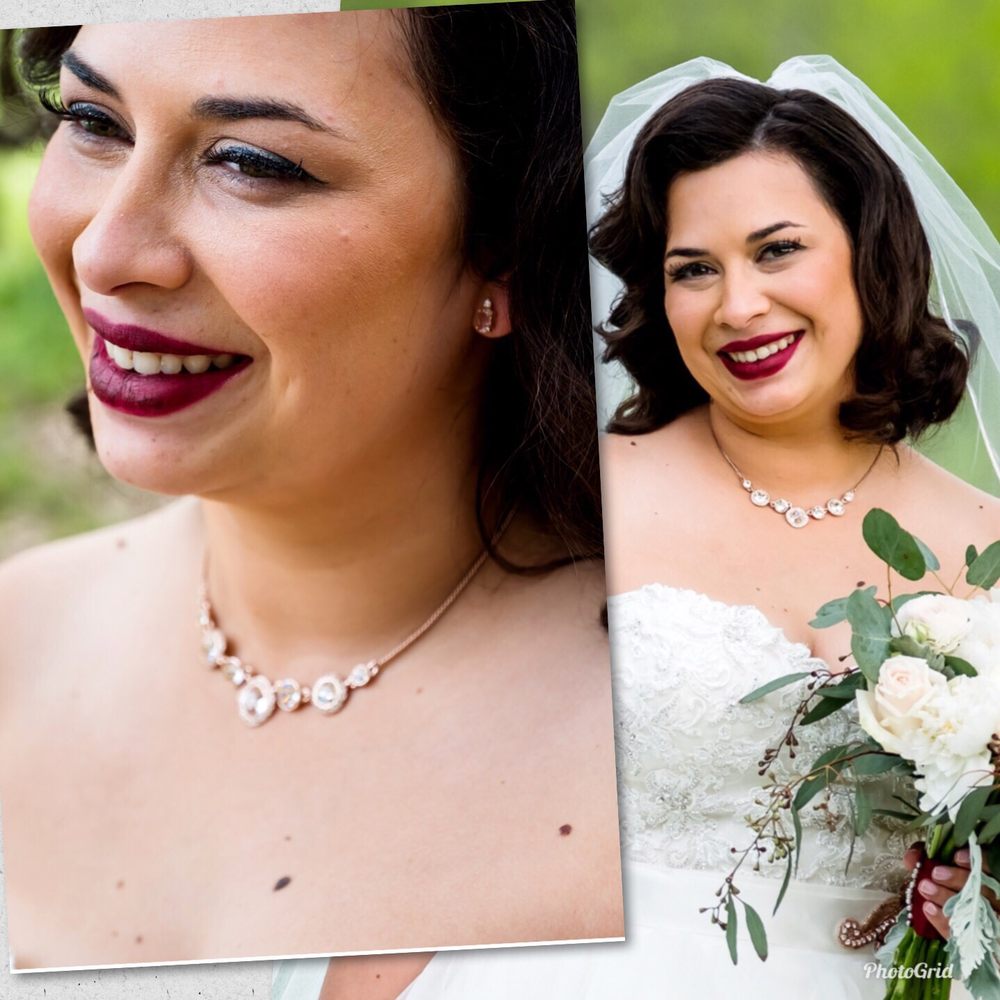 AllDolledUp Atx - After many many tears of joy during the ceremony - Hair Stylists Near Me - Austin, Texas