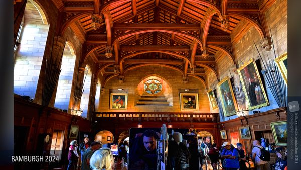 Bamburgh Castle by null