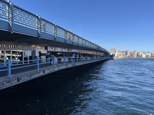 Galata Bridge by null