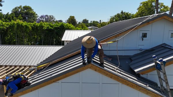Eclipse Metal Roofing - Luxury Metal Roofing Built to Last
Eclipse Metal Roofing
Based in LA,
Built for LA Homes
Eclipse Metal Roofing is the trusted metal roofing contractor in LA for premium standing seam systems, custom metal finishes, and expert installation. With nearly 20 years of experience, we build roofs that take on the heat, sea air, and hillside terrain across Los Angeles. From Santa Monica to Sherman Oaks, our in-house team delivers locally fabricated metal sheets, clean installs, sharp designs, and roofs that last. Eclipse Metal Roofing - Luxury Metal Roofing Built to Last
Eclipse Metal Roofing
Based in LA,
Built for LA Homes
Eclipse Metal Roofing is the trusted metal roofing contractor in LA for premium standing seam systems, custom metal finishes, and expert installation. With nearly 20 years of experience, we build roofs that take on the heat, sea air, and hillside terrain across Los Angeles. From Santa Monica to Sherman Oaks, our in-house team delivers locally fabricated metal sheets, clean installs, sharp designs, and roofs that last.